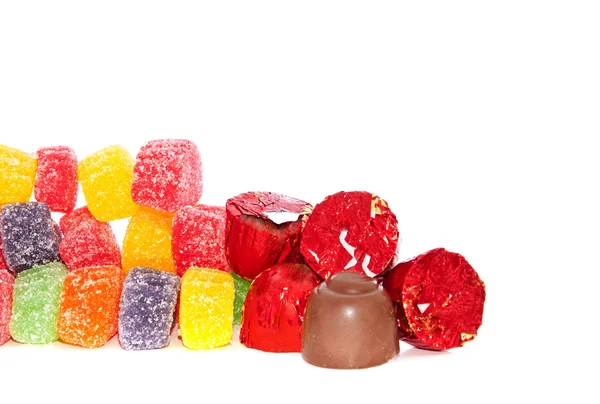 Gomma goccia di caramelle per Natale — Foto Stock