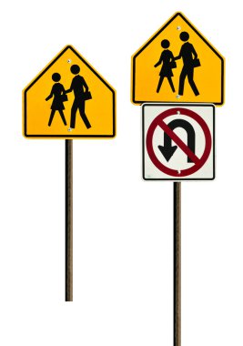 School Zone Signs clipart