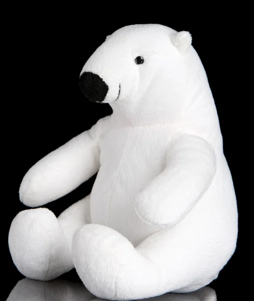 Brinquedo de urso polar — Fotografia de Stock