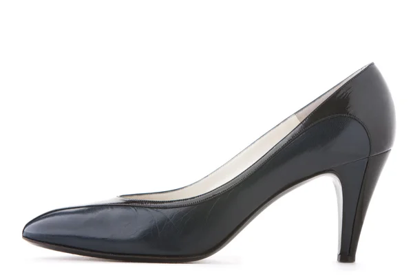 Черная женская обувь . — стоковое фото