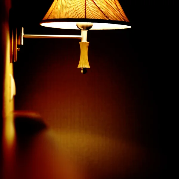 Oranžová lampa — Stock fotografie