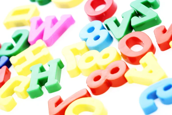 Close-up of letters. Great details ! — Stock Photo, Image