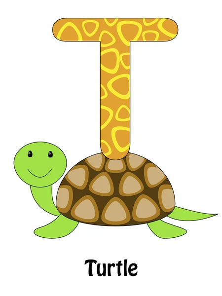可爱的海龟 — 图库矢量图片