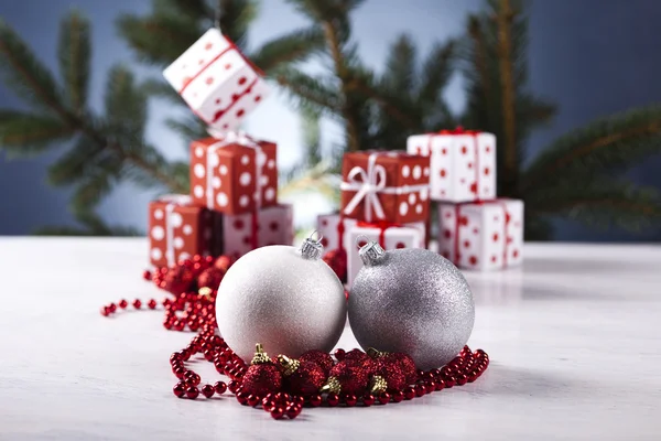 Christmas Tree Baubles — Stock Photo, Image