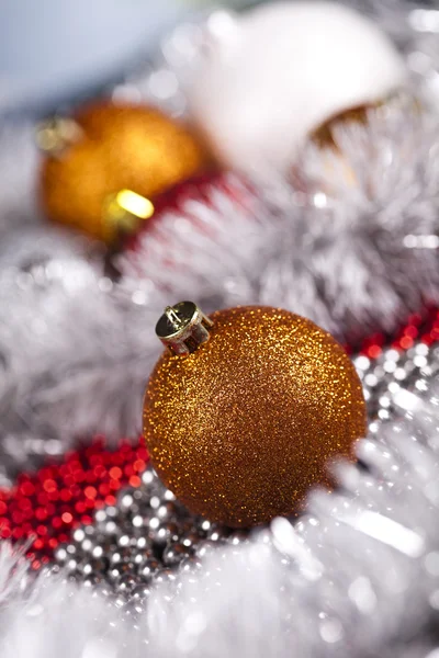 Noel ağacı baubles — Stok fotoğraf