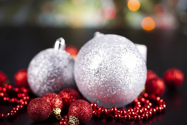 Glitter Baubles — Stock Photo, Image