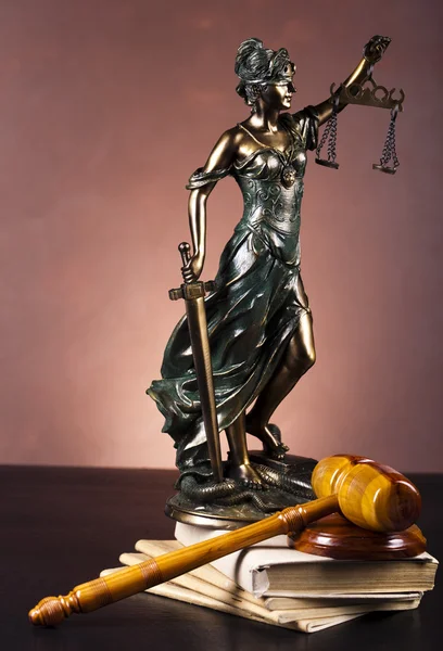 Κλίμακες δικαιοσύνης και δικαίου — Φωτογραφία Αρχείου