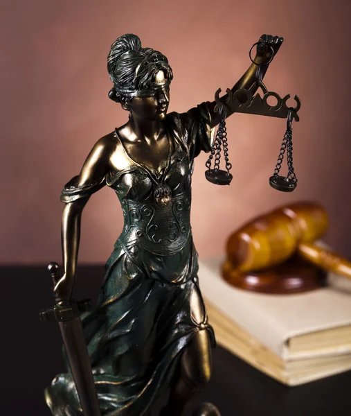 Dios de la ley, Estatua de la justicia , —  Fotos de Stock