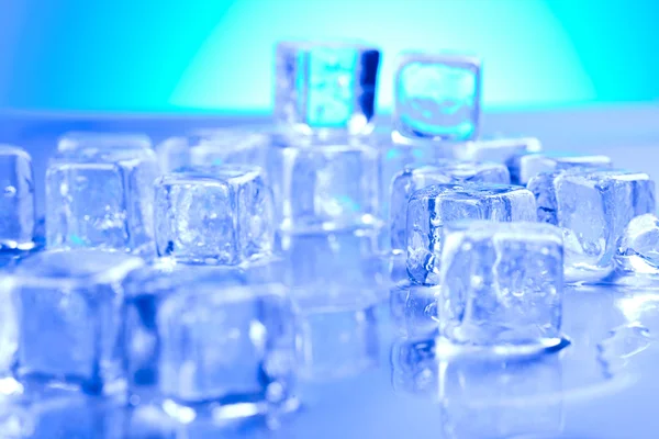 Background with ice cubes — Stock Photo, Image