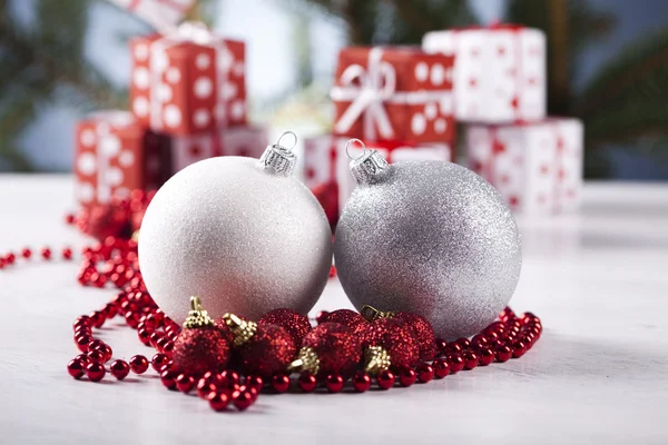 Christmas Tree Baubles Royalty Free Stock Photos