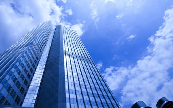 Rascacielos de cristal, centro de negocios — Foto de Stock