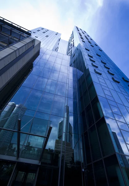 stock image Glass skyscrapers,business center