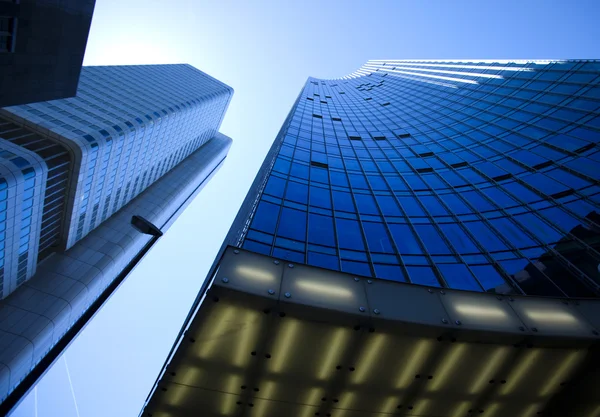 玻璃的摩天大楼，业务中心 — 图库照片