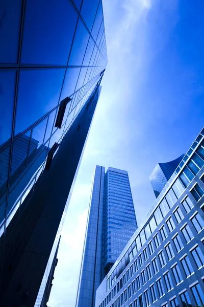 Företagens byggnader i perspektiv — Stockfoto