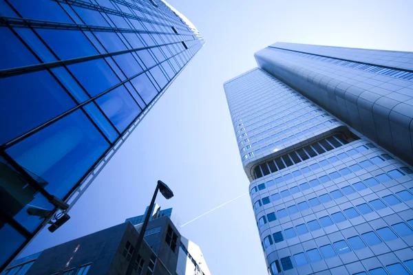 Grattacieli di vetro, business center — Foto Stock