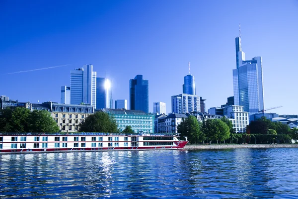 Frankfurt manzarası — Stok fotoğraf