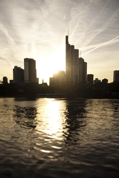 Frankfurt manzarası — Stok fotoğraf