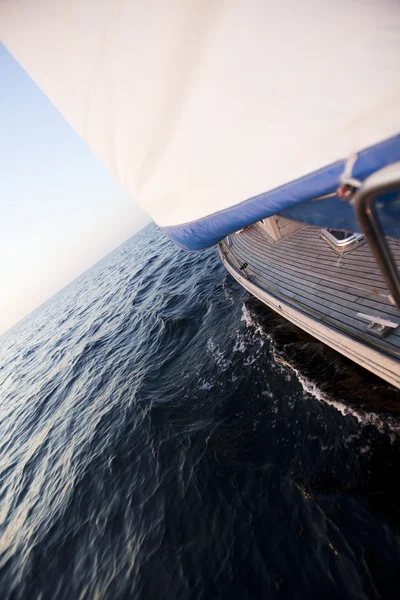 Navegando para longe — Fotografia de Stock