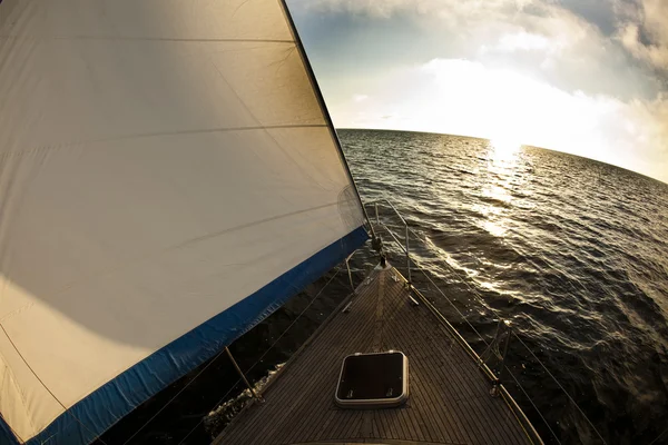 Navegando em bom vento — Fotografia de Stock
