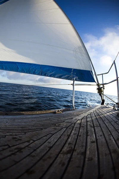 Navegando no Mar Báltico — Fotografia de Stock