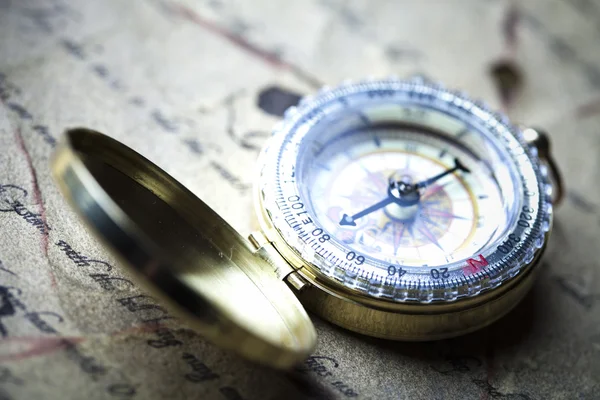 Starý styl kompas — Stock fotografie