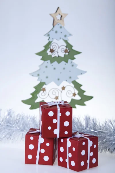 Vyjmutí smrkových a Vánoce — Stock fotografie