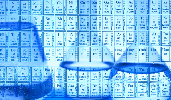 Stock image Molecular Model, Laboratory glass