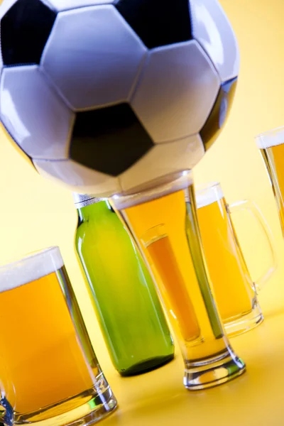 Colección de cerveza, fútbol —  Fotos de Stock