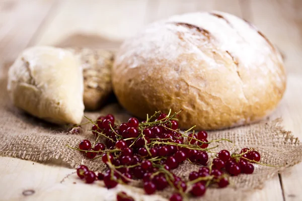 Pane di pane sullo sfondo — Foto Stock