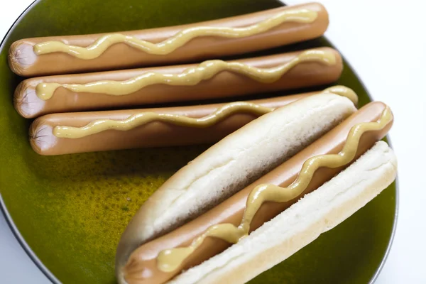 Americký hot dog — Stock fotografie