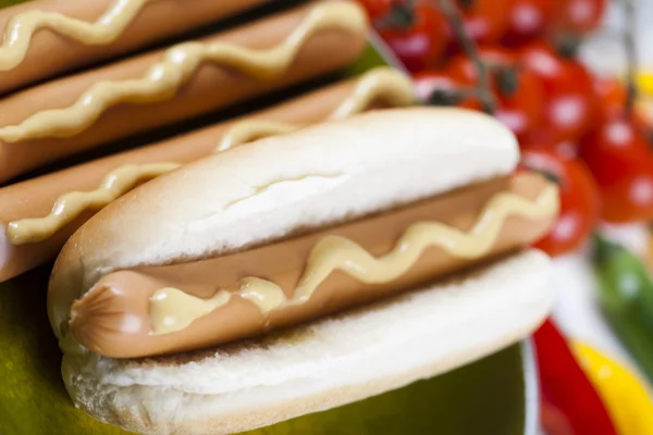 Isolated hot dog — Stock Photo, Image