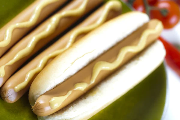 Americký hot dog — Stock fotografie