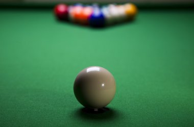 Bilardo topları, havuz