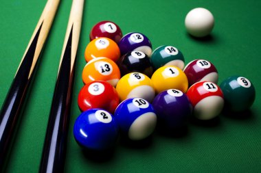 Billiard background clipart