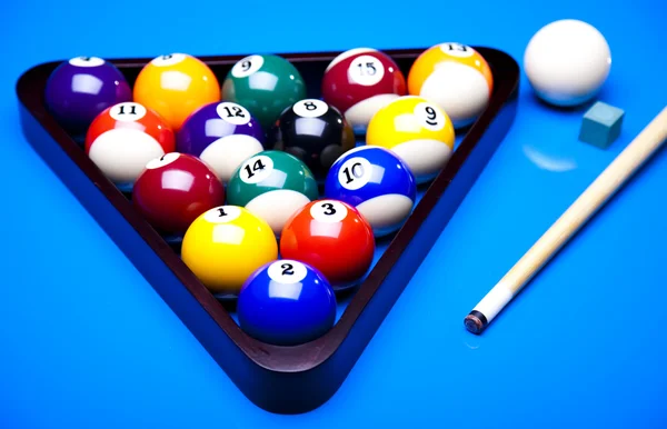Billiard ball close up — Stock Photo, Image