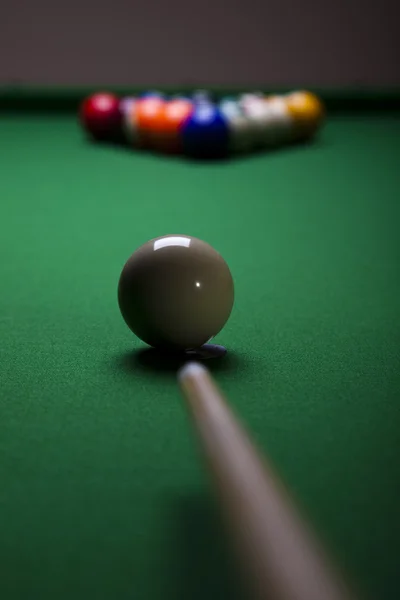 Snooker oyuncusu — Stok fotoğraf