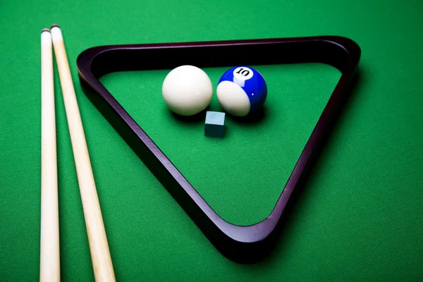 stock image Close-up billiard balls