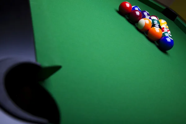 Billiard balls, pool — Stock Photo, Image