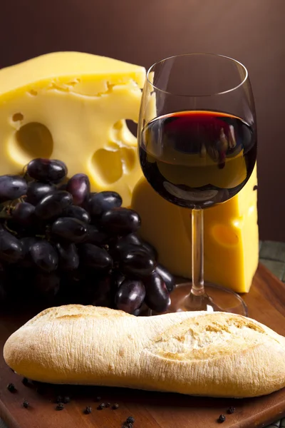 Cheese and wine