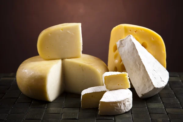 stock image Various types of cheese