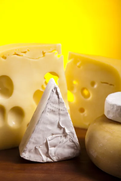 stock image Background of fresh cheese