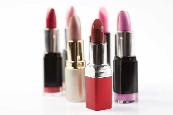 Rouge, paint, lipstick — Stock Photo, Image