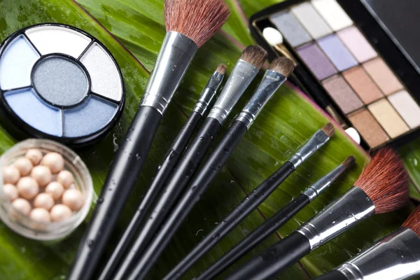 Set van make-up cosmetica — Stockfoto