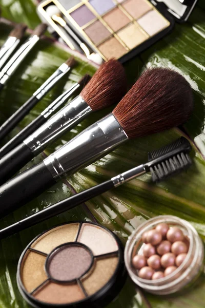 Cosmetici, accessori per il trucco — Foto Stock