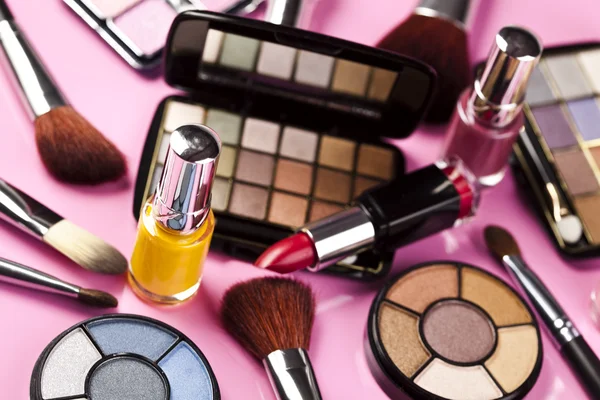 Kosmetik, Make-up Accessoires — Stockfoto