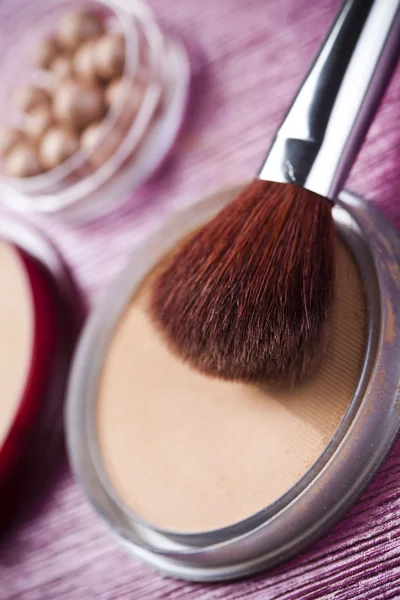 Professional make up powder — Stock Photo, Image