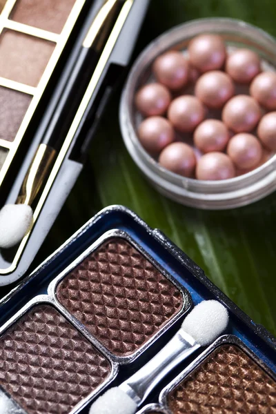 Zestaw makijaż kosmetyki — Zdjęcie stockowe