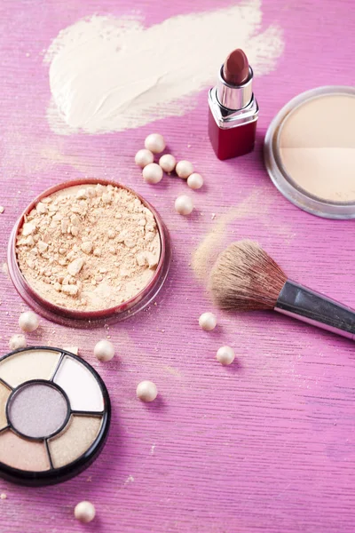Kosmetik, Make-up Accessoires — Stockfoto