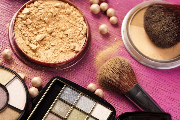 Make-up eingestellt — Stockfoto