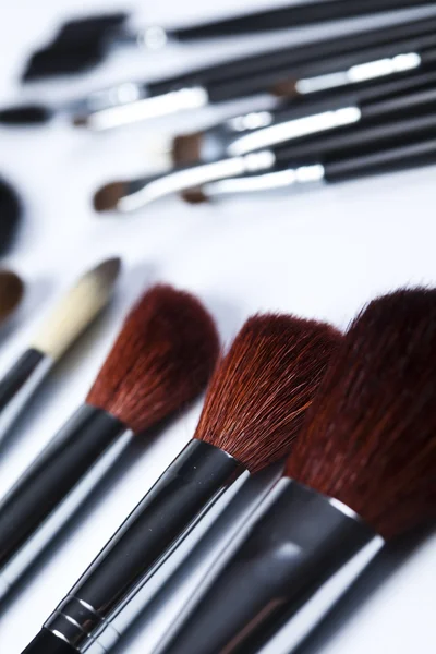 Paintbrushes to make up — Stock Photo, Image